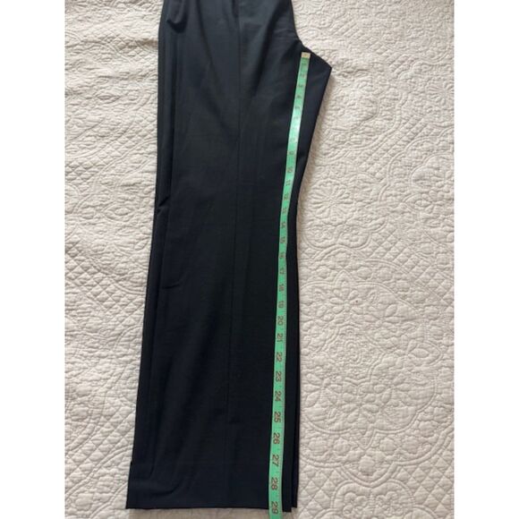 Tory Birch Black Wool Wide leg Dress pants, size 12 - Picture 9 of 12